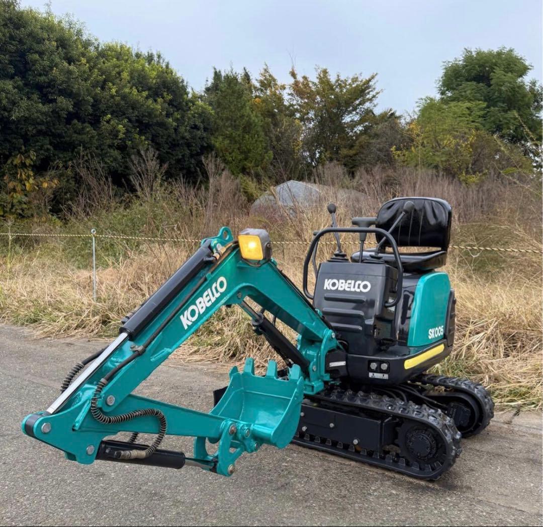 ☆KOBELCO☆SK005☆可変脚☆パターン変更可☆ブレーカー配管☆ライト新品