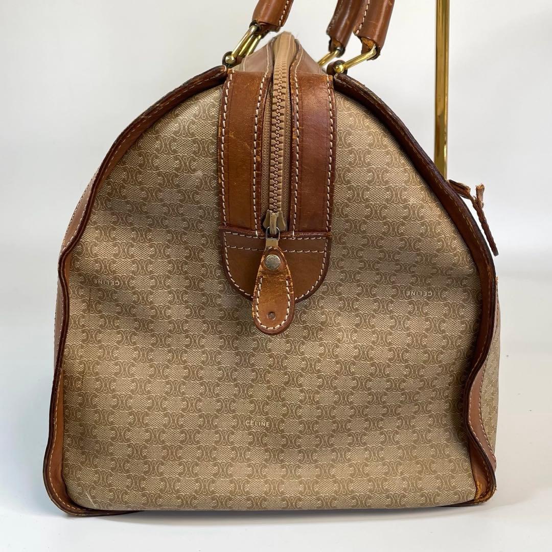 CELINE セリーヌ ボストンバッグ トリオンフ柄 PVC ユニセックス