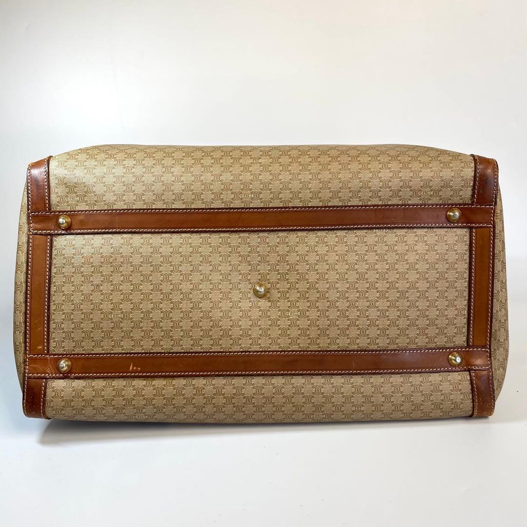 CELINE セリーヌ ボストンバッグ トリオンフ柄 PVC ユニセックス