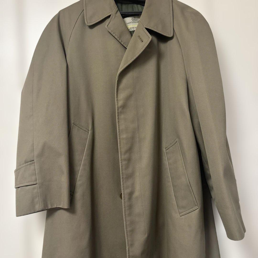 【美品】Aquascutum アクアスキュータム 英国製 コート チェック裏地