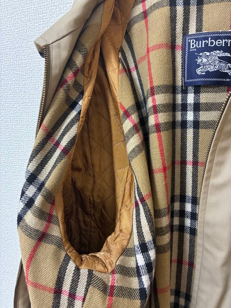 Burberrys’ ジャケット ノバチェック 茶系 ベージュ メンズＭ