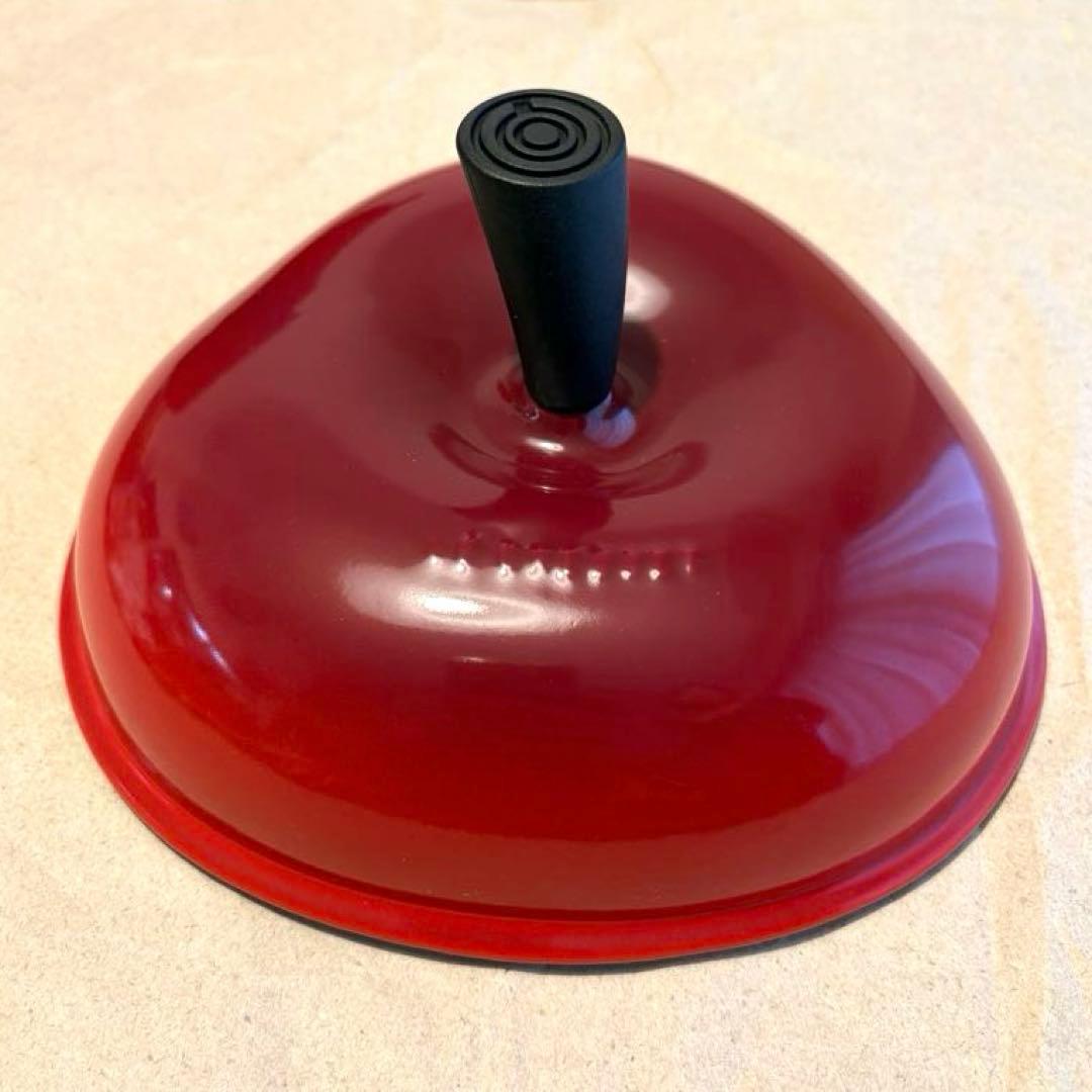 LE CREUSET りんご 型 両手鍋 赤 ルクルーゼ 鍋 アップル レア