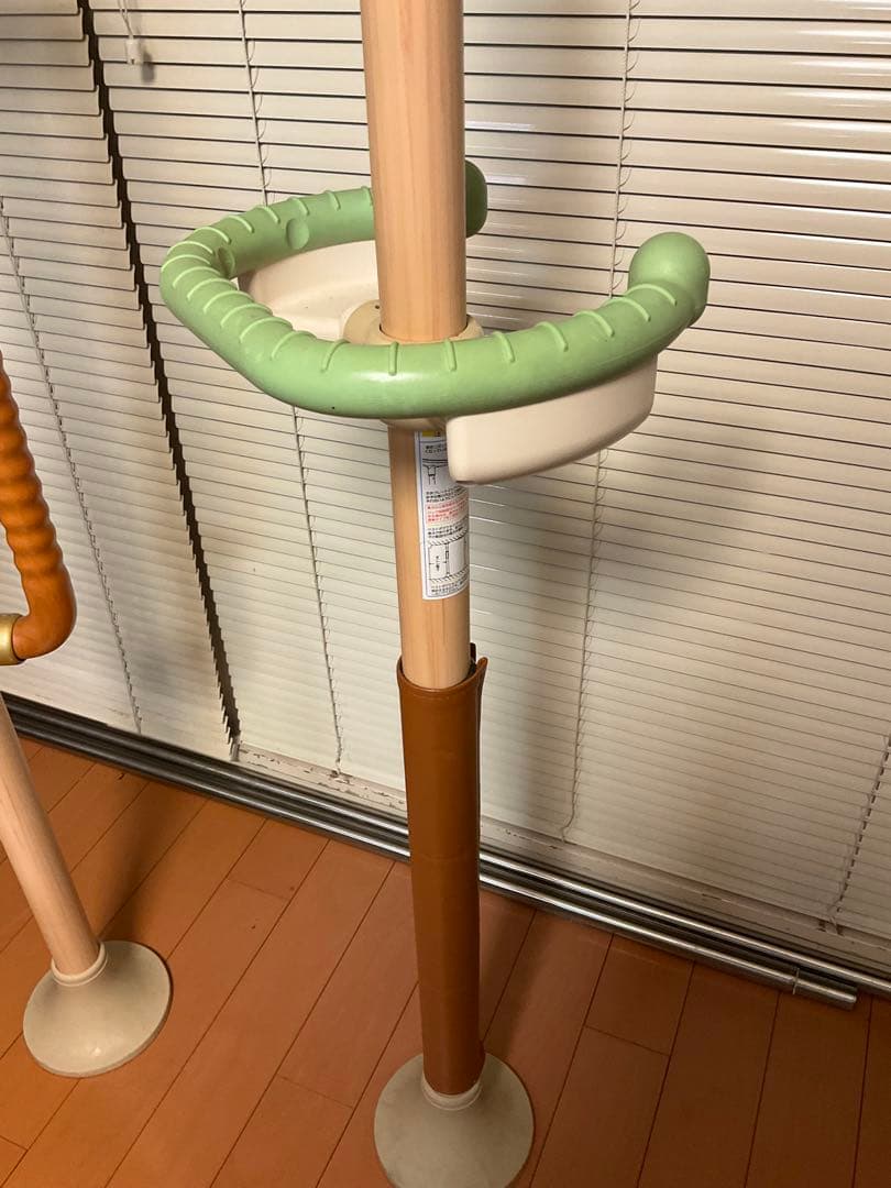 手渡専用 価格変更済⭐️ 美品 ベストポジションバー 取手2種 1m70〜2m10