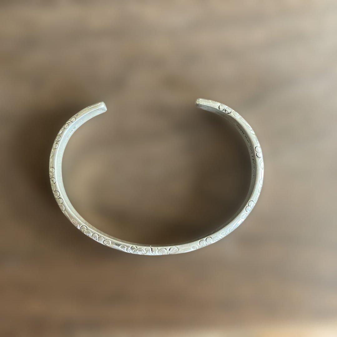 アクセサリー WAKAN SILVER SMITH Arabesque bangle(S)