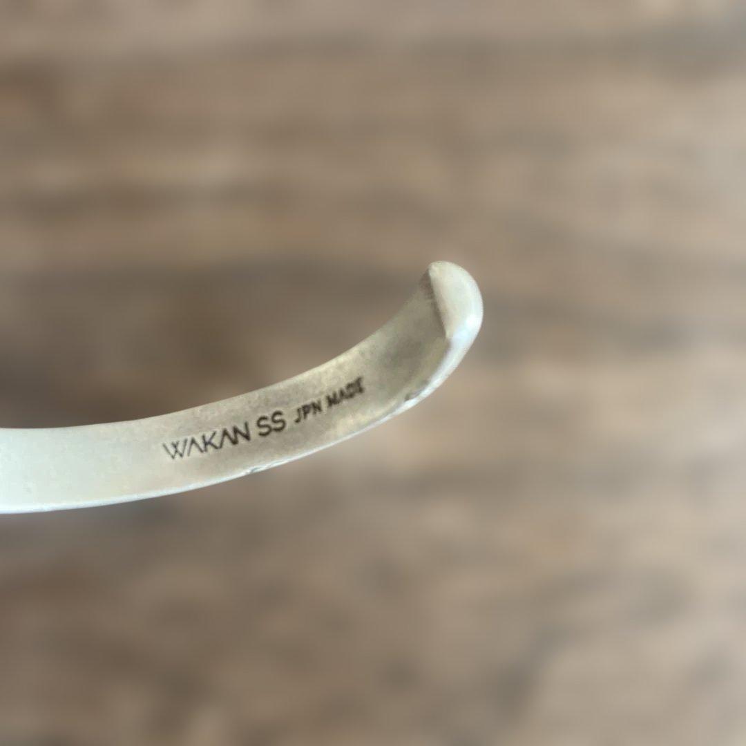 アクセサリー WAKAN SILVER SMITH Arabesque bangle(S)
