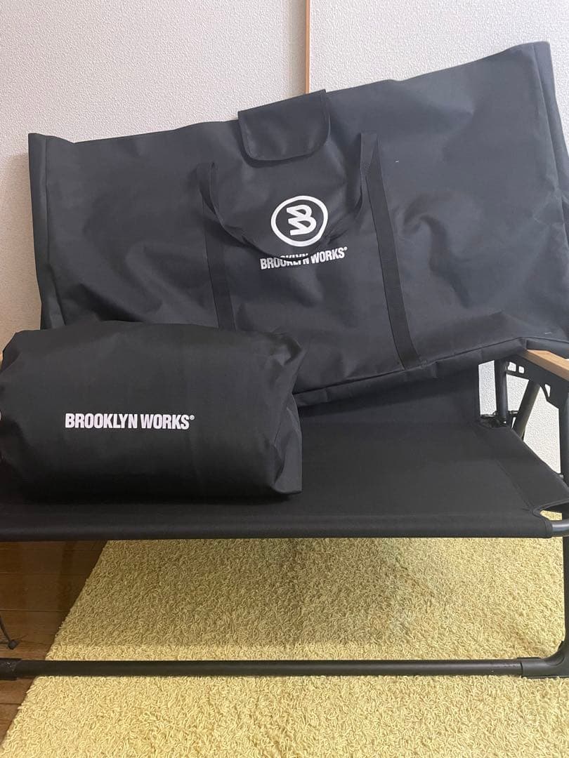 Brooklynworks ダブル ベンチチェア (フルセット) キャンプ