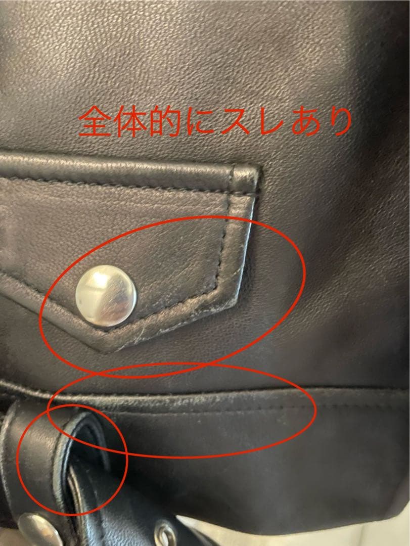 【9月中限定値下げ】Acne Studios ダブルライダースジャケット36