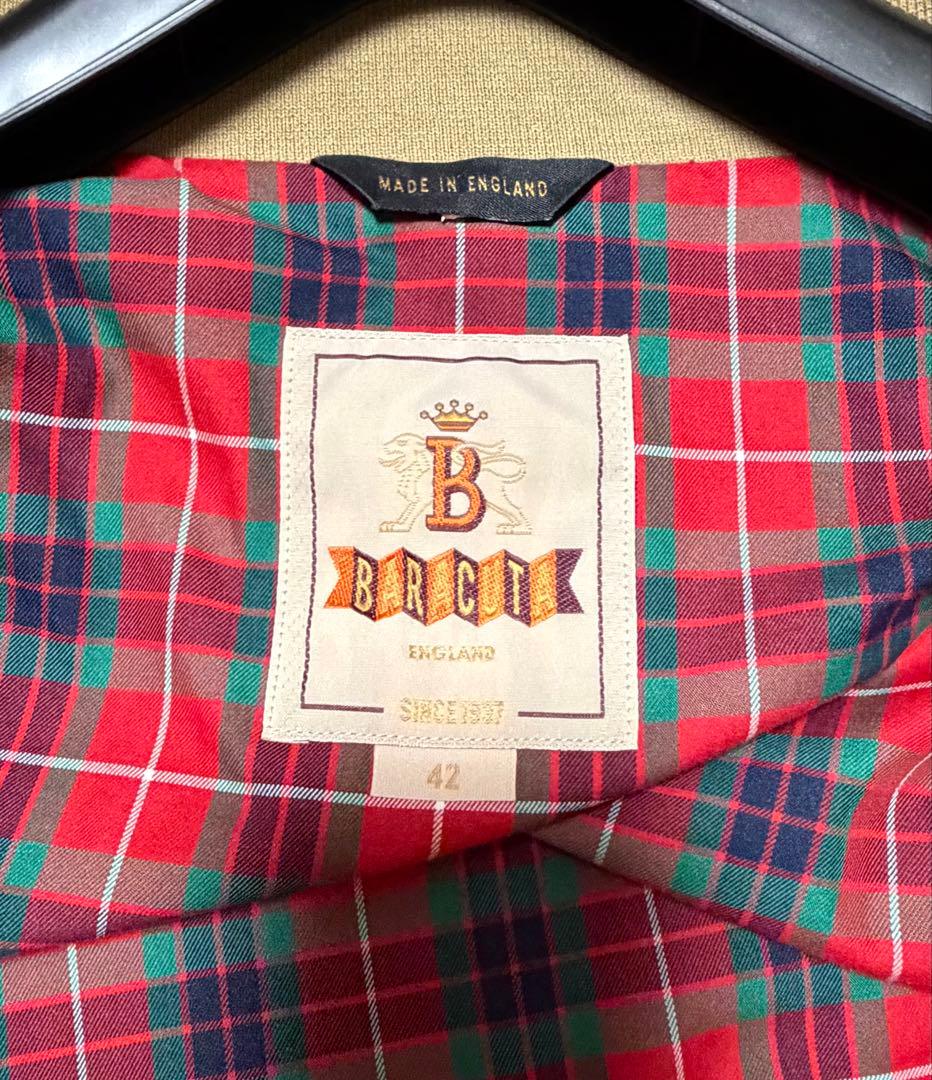 英国製 バラクータ BARACUTA G9 ハリントンジャケット