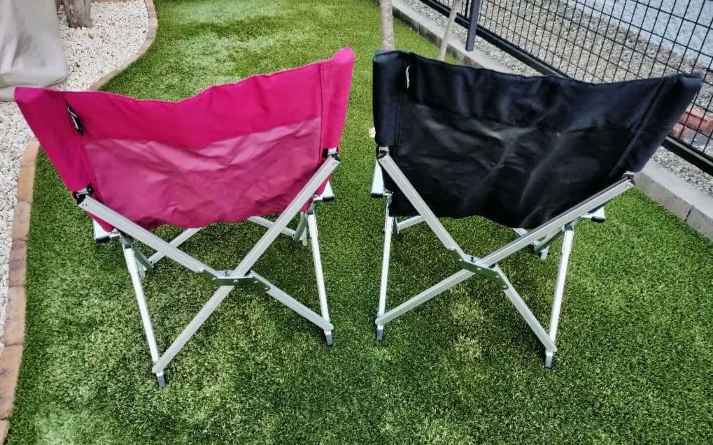 ☆美品☆２脚セット☆小川キャンパル　リラックアームスチェア