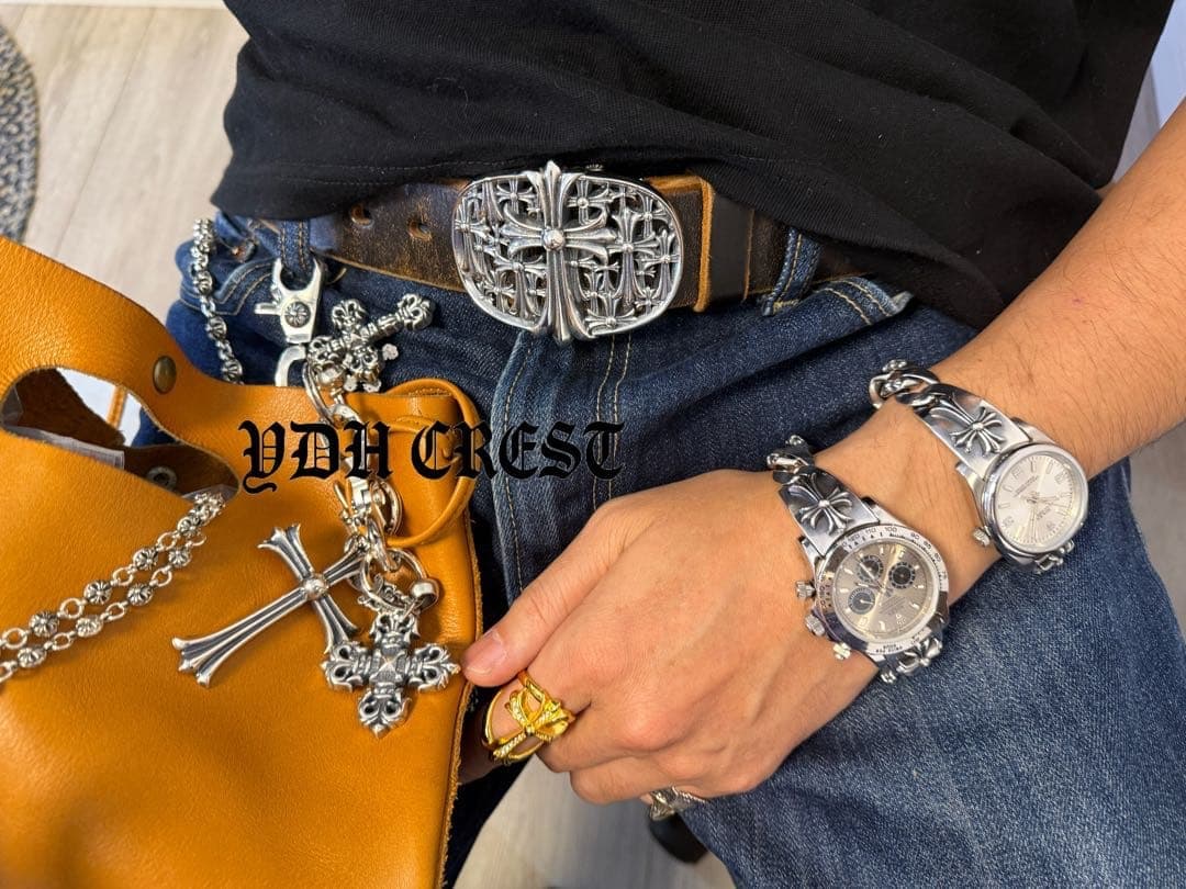 ★BBKRO　シルバーベルトバックル　こだわり派向け　刻印有り