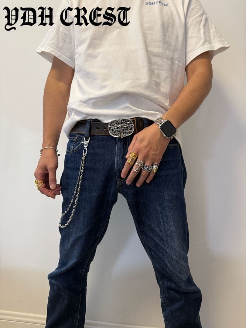 ★BBKRO　シルバーベルトバックル　こだわり派向け　刻印有り