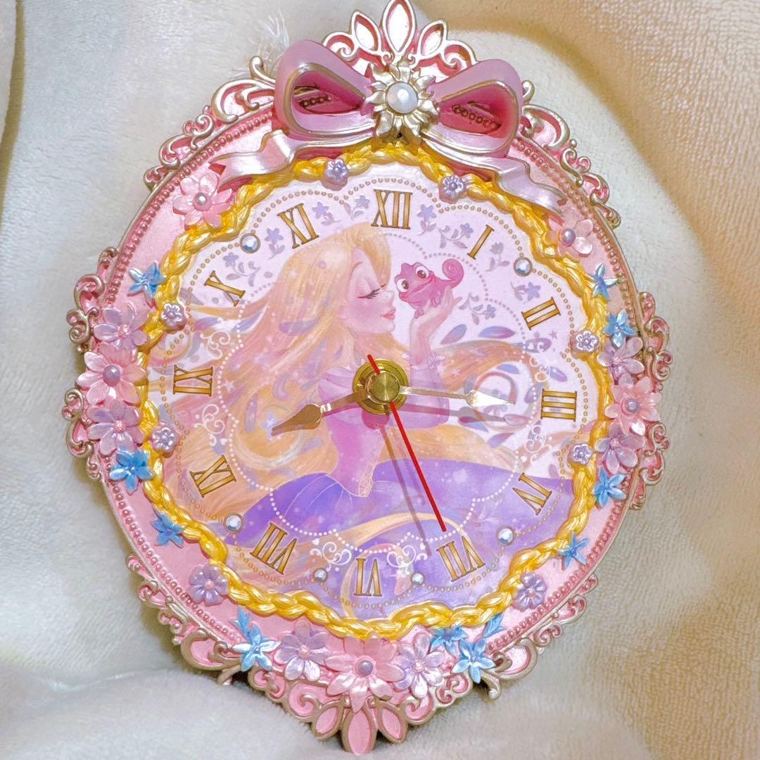 ディズニーストア ラプンツェル 時計