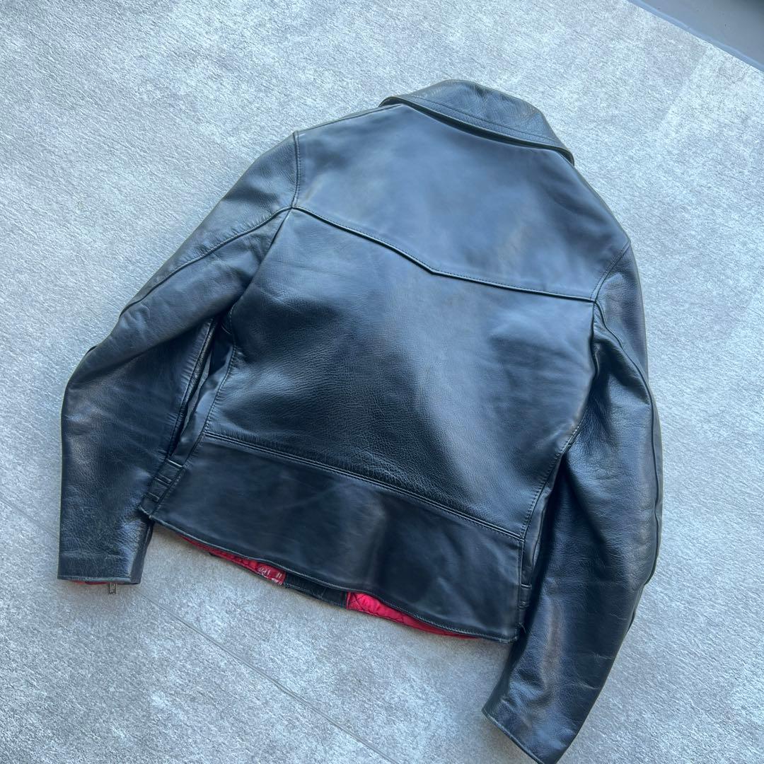 666 トリプルシックス ダブルライダースジャケット