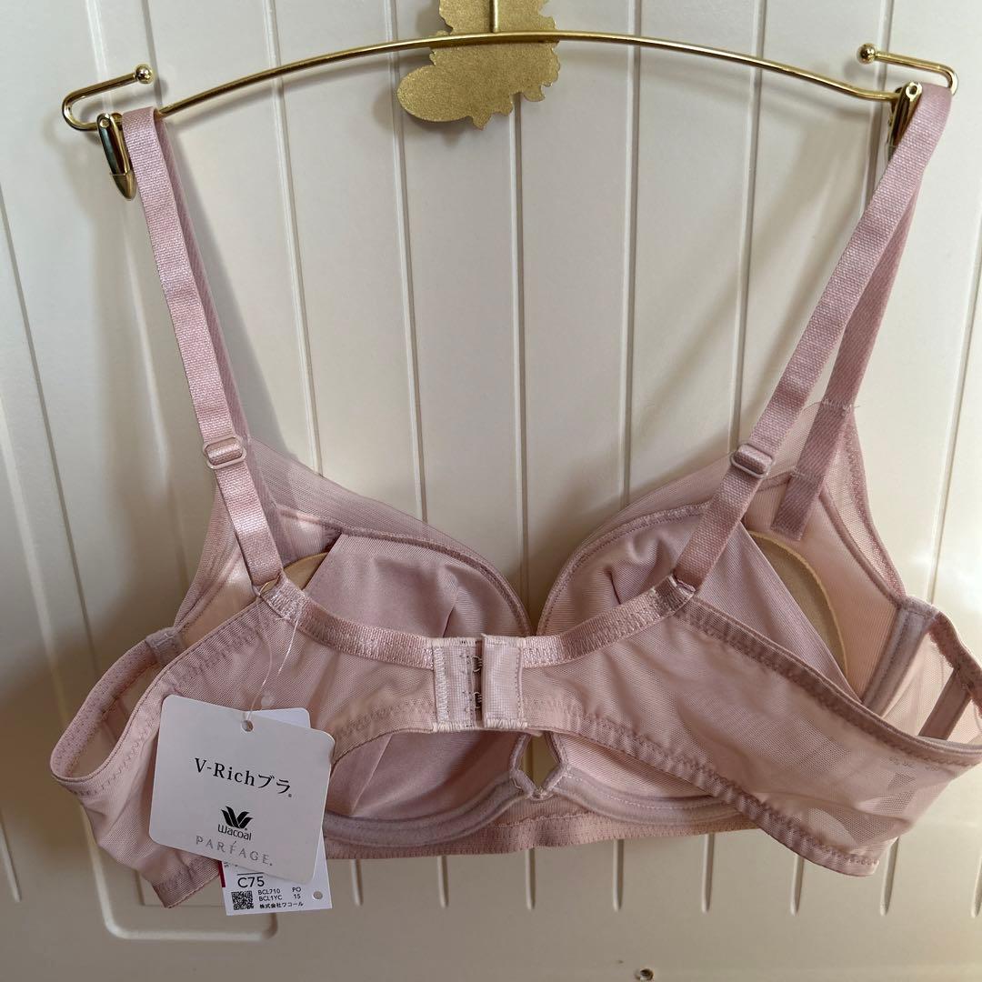 【定価12,000円以上】ワコール　パルファージュ　ブラジャー　ショーツC75M