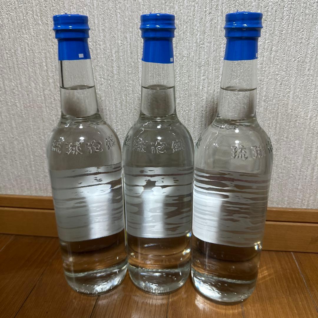 幻の泡盛　泡波　波照間島　三号瓶3本セット！