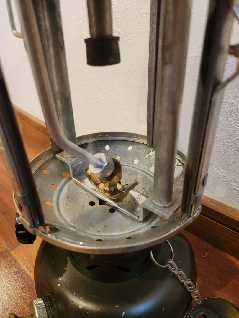 動作確認　コールマン　SMP　252A　GIランタン　1987年製デッドストック