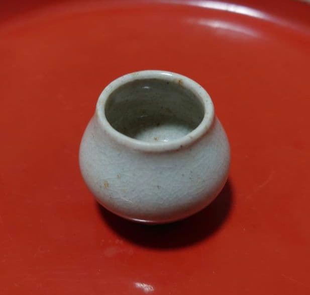 李朝　白磁小杯