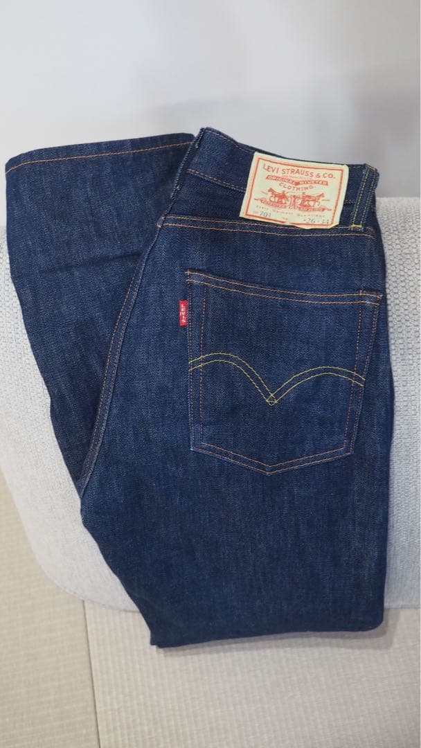【美品】LVC701 ダークインディゴ W26 L34