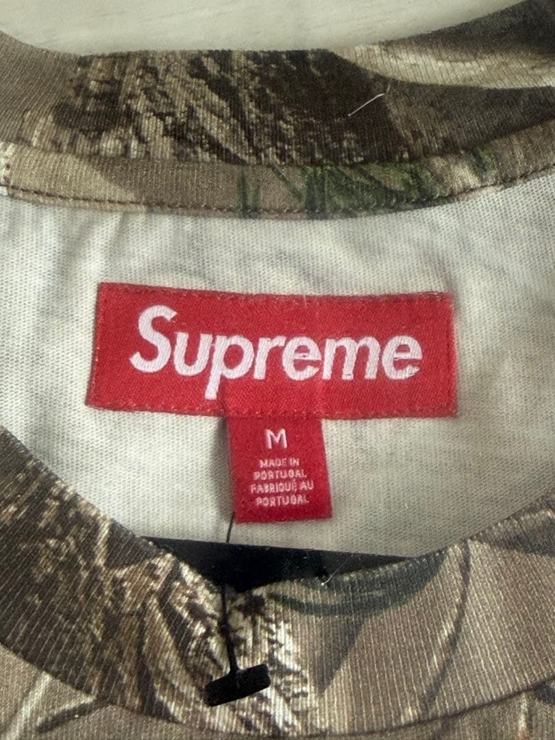 トップス Supreme Small Box L/S Tee Realtree M