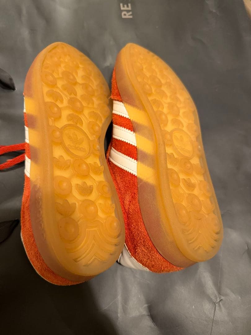 adidas gazelle アディダス ガゼル オレンジ スエード スニーカー
