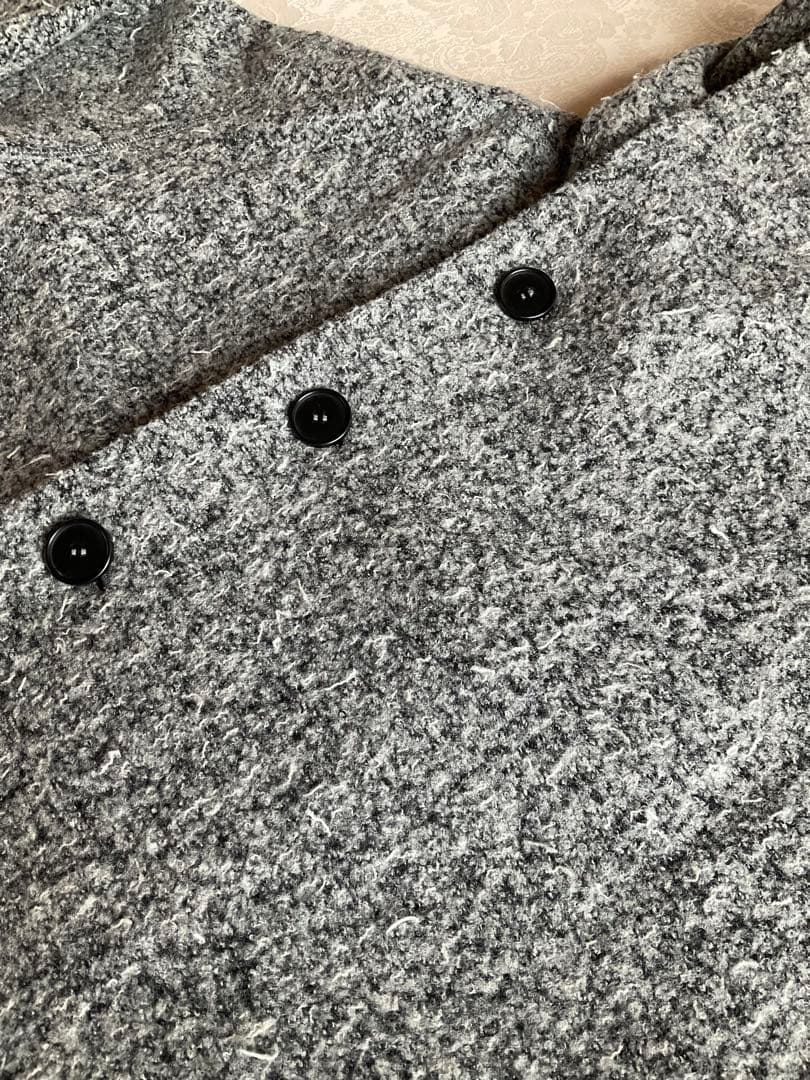 ヨーガンレール　ウールヒゲフェルト　フード付きコート