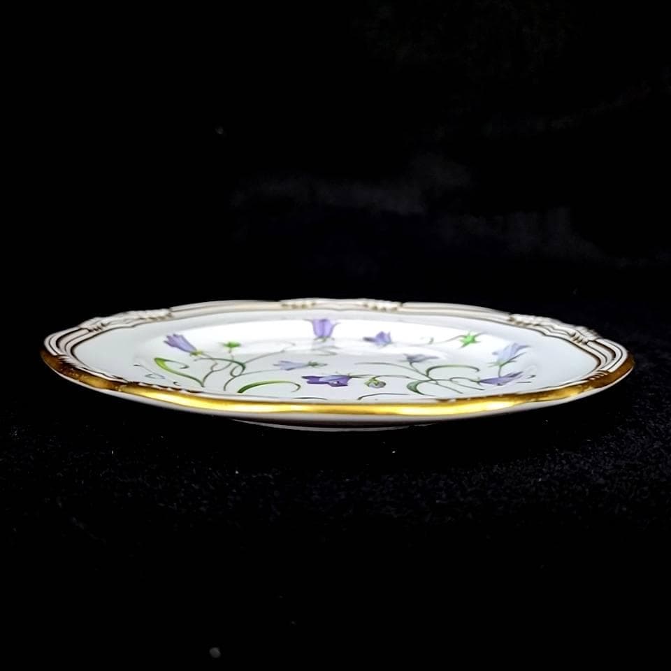 ☆良品☆スポード　カンパニュラ　CAMPANULA　デザートプレート　6枚