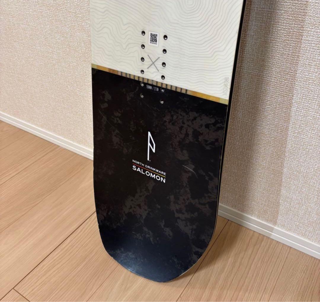 スノーボード salomon super 8 154cm