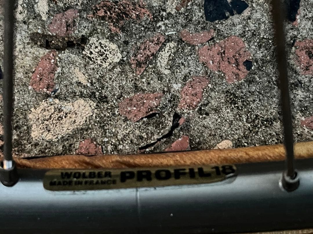 ピスト決戦ホイール28H カンパレコード Wolber Profil 18