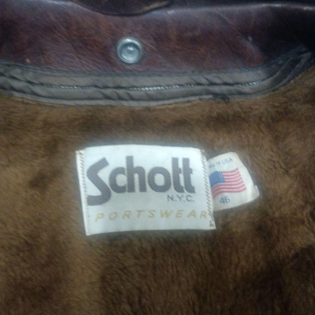 SCHOTT 184SM フライトジャケット　SIZE 46