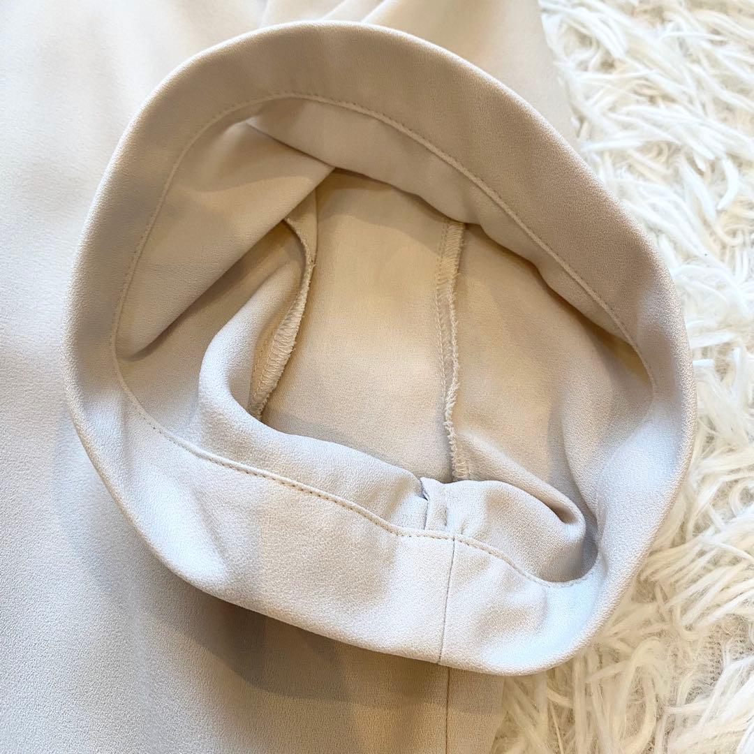 美品 Theory 24SS PRIME GGT スタンドカラーブラウス