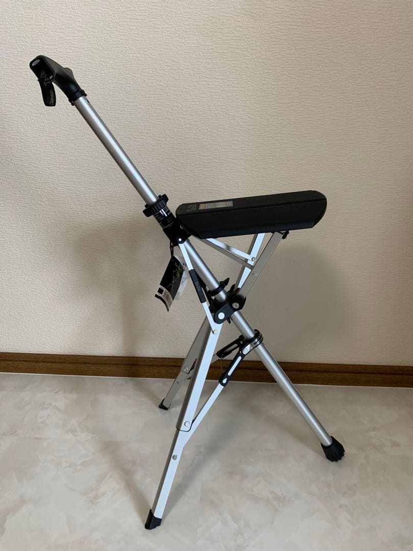 美品 Ta-Da Chair 杖 椅子 ステッキチェア　ブラック