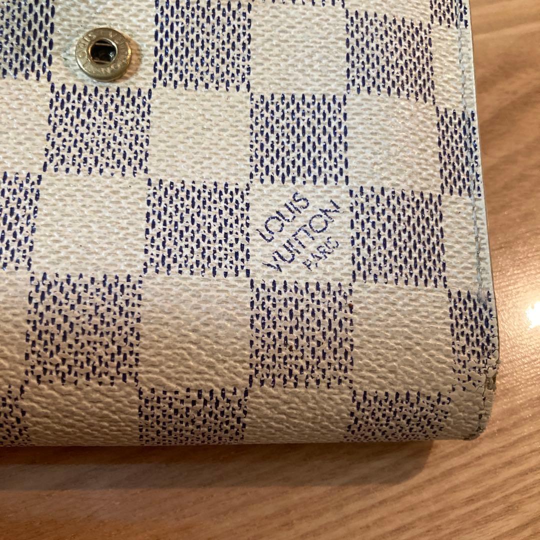 いりたまご　Louis Vuitton ダミエ 二つ折り財布