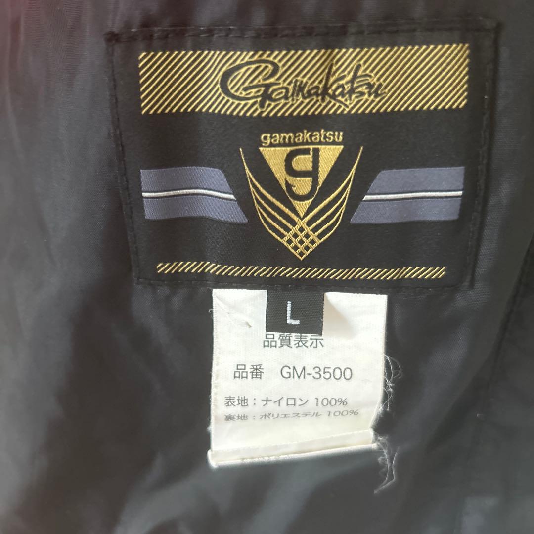 Gamakatsu GM-3500 フィッシングスーツ Lサイズ