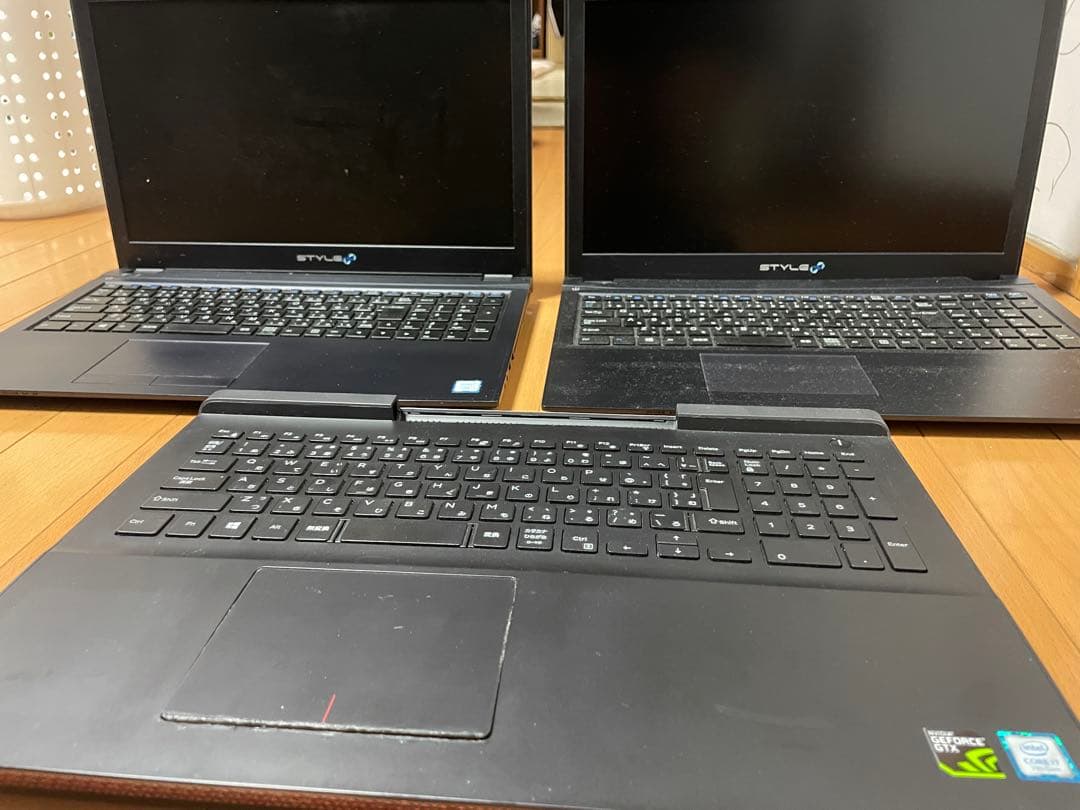 ノートパソコン 3台まとめ売り（ジャンク品） です。
