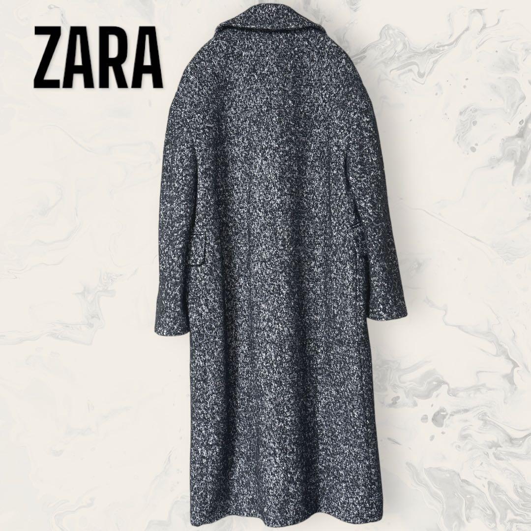 ZARA オーバーサイズ ウール コート