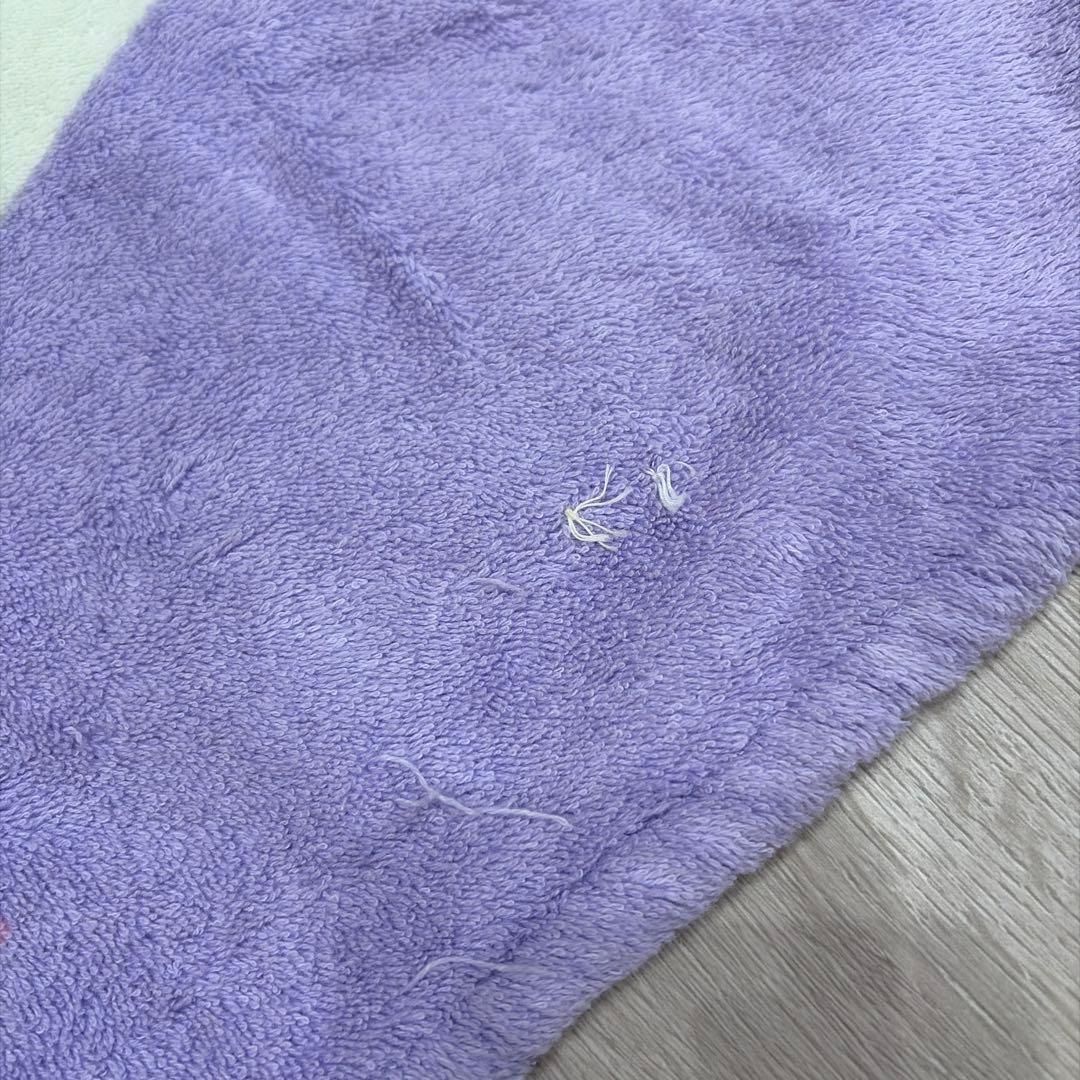 CHANEL ヴィンテージ タオルケット ラベンダー カメリア ココマーク