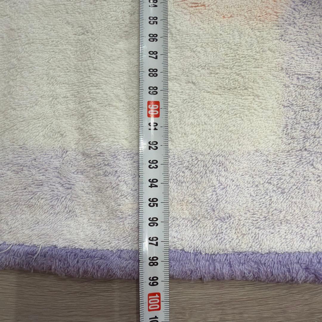 CHANEL ヴィンテージ タオルケット ラベンダー カメリア ココマーク