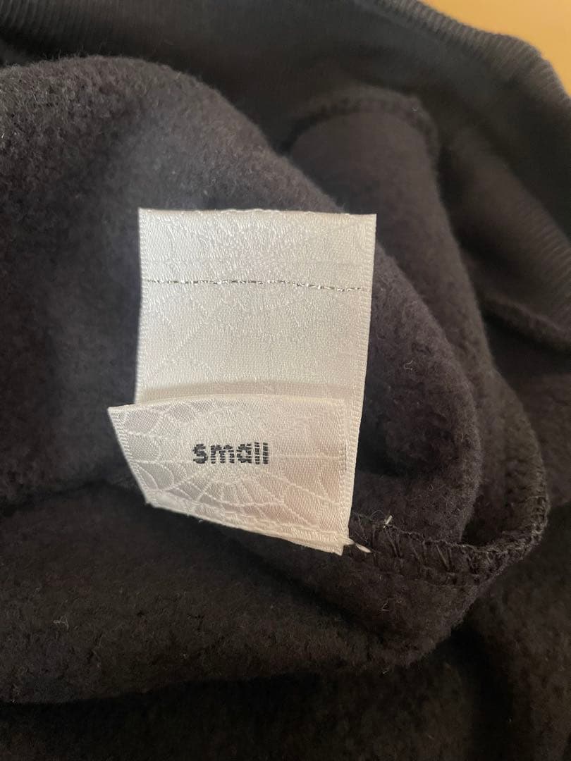 sp5der クモの巣デザイン パーカー S