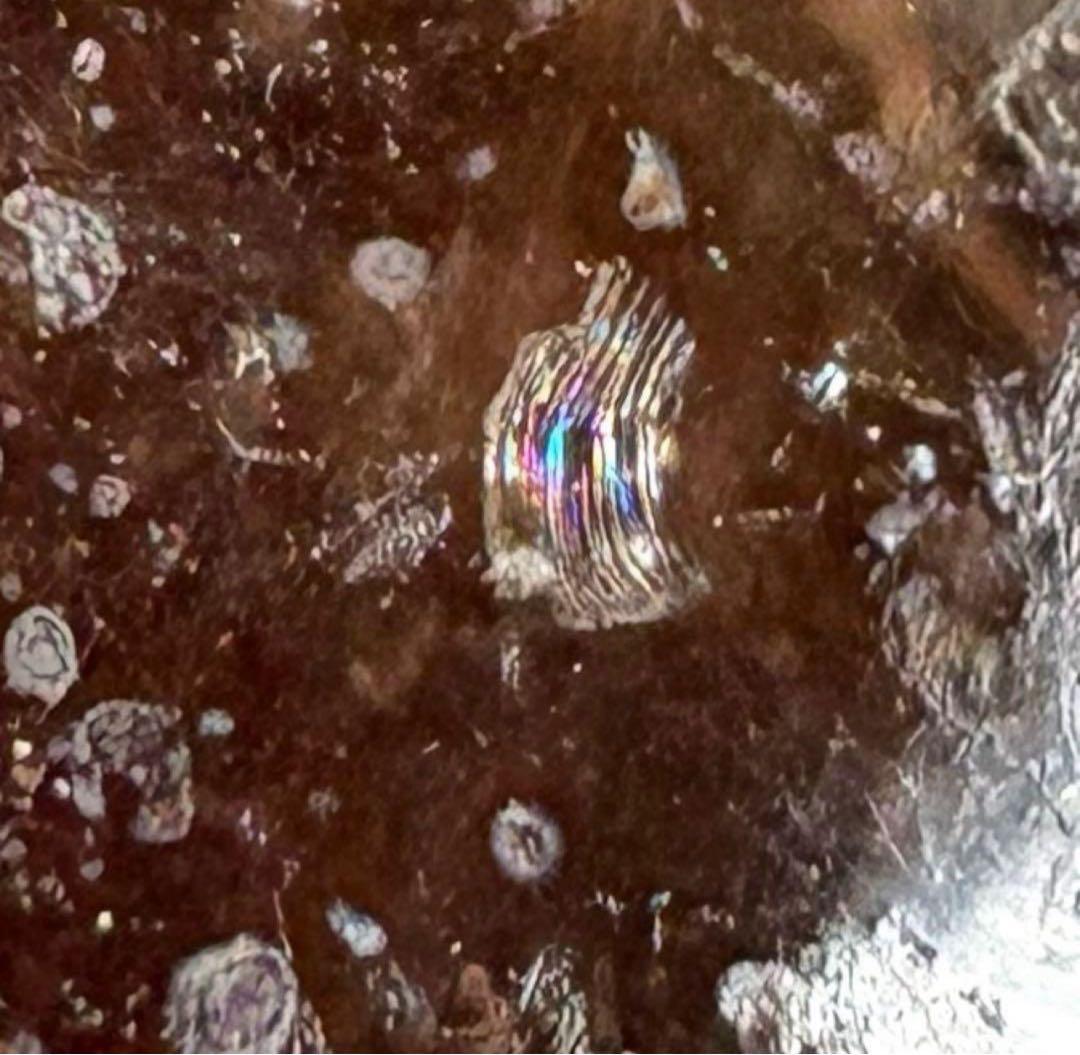 激レア♥ライトニング神秘レムリアンシードクォーツ…☪︎*更に龍神様が潜む虹入り♥