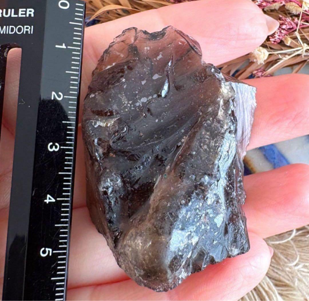 激レア♥ライトニング神秘レムリアンシードクォーツ…☪︎*更に龍神様が潜む虹入り♥