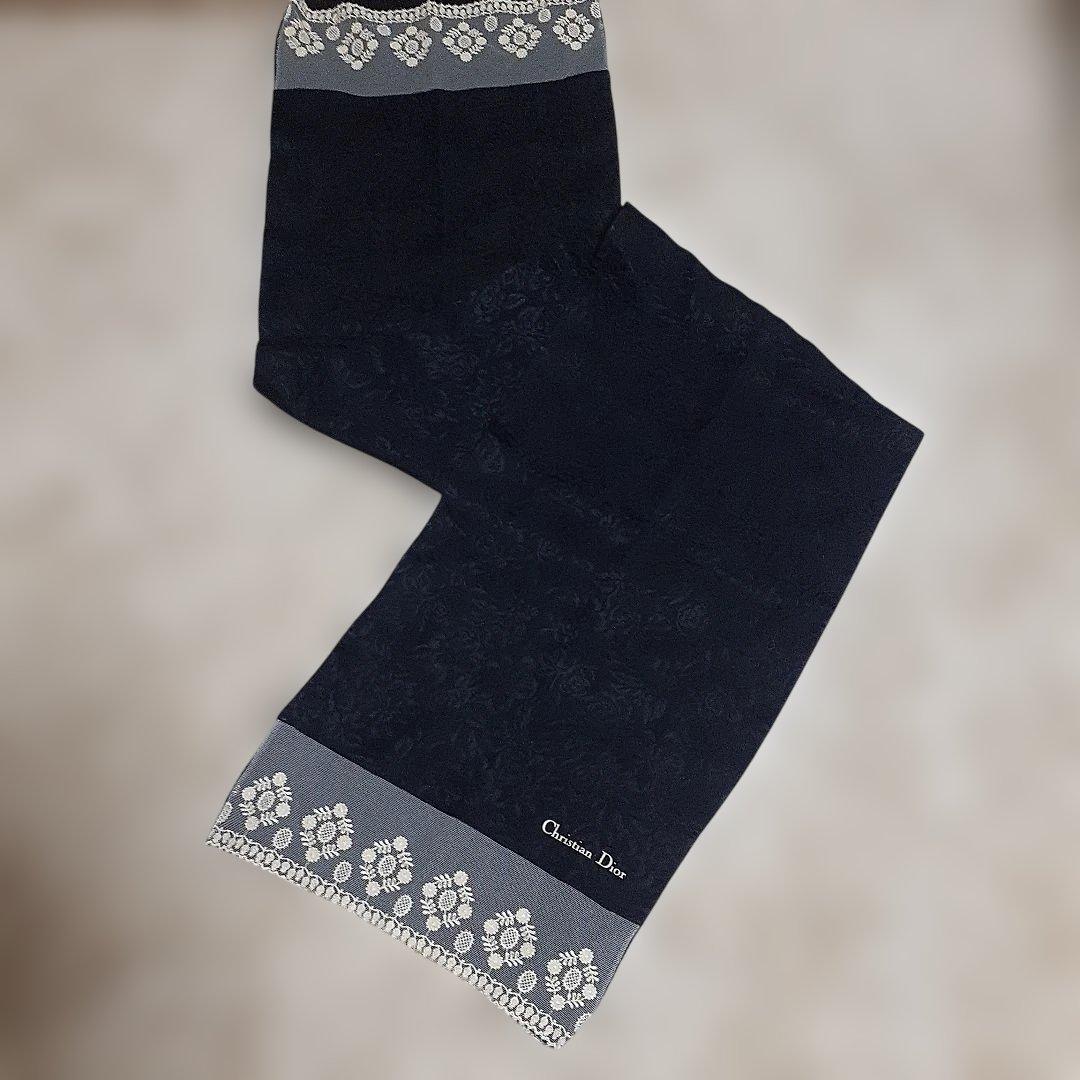 Christian Dior ブラック ストール