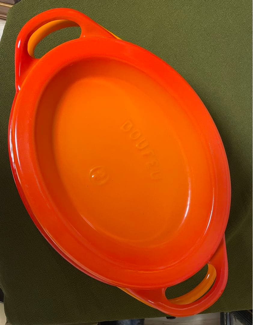 ルクルーゼ ドゥッフ le creuzet doufeu 1970年代ビンテージ