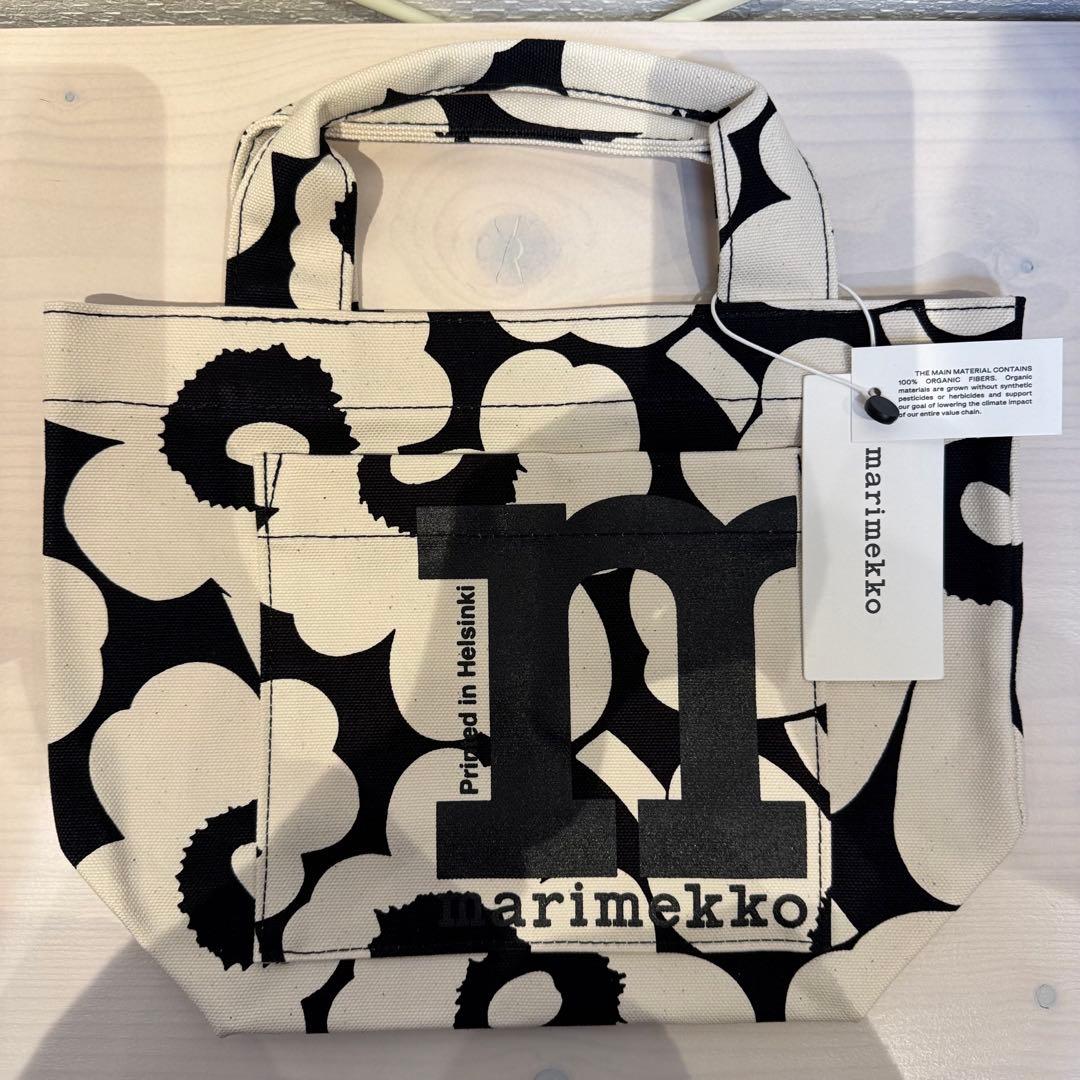 b*n様 新品マリメッコウニッコミニトートバッグランチバッグ正規品23×21×1