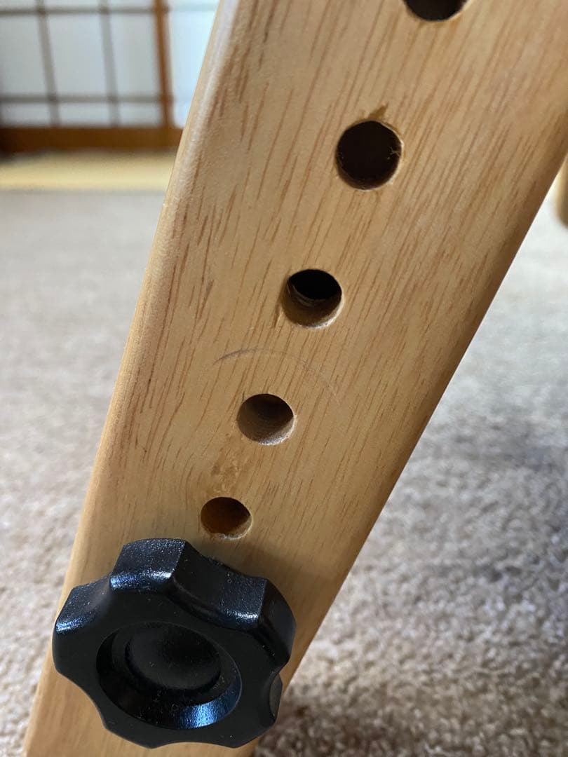 座位保持椅子　バンビーナチェア　М 赤　替えパーツ付き