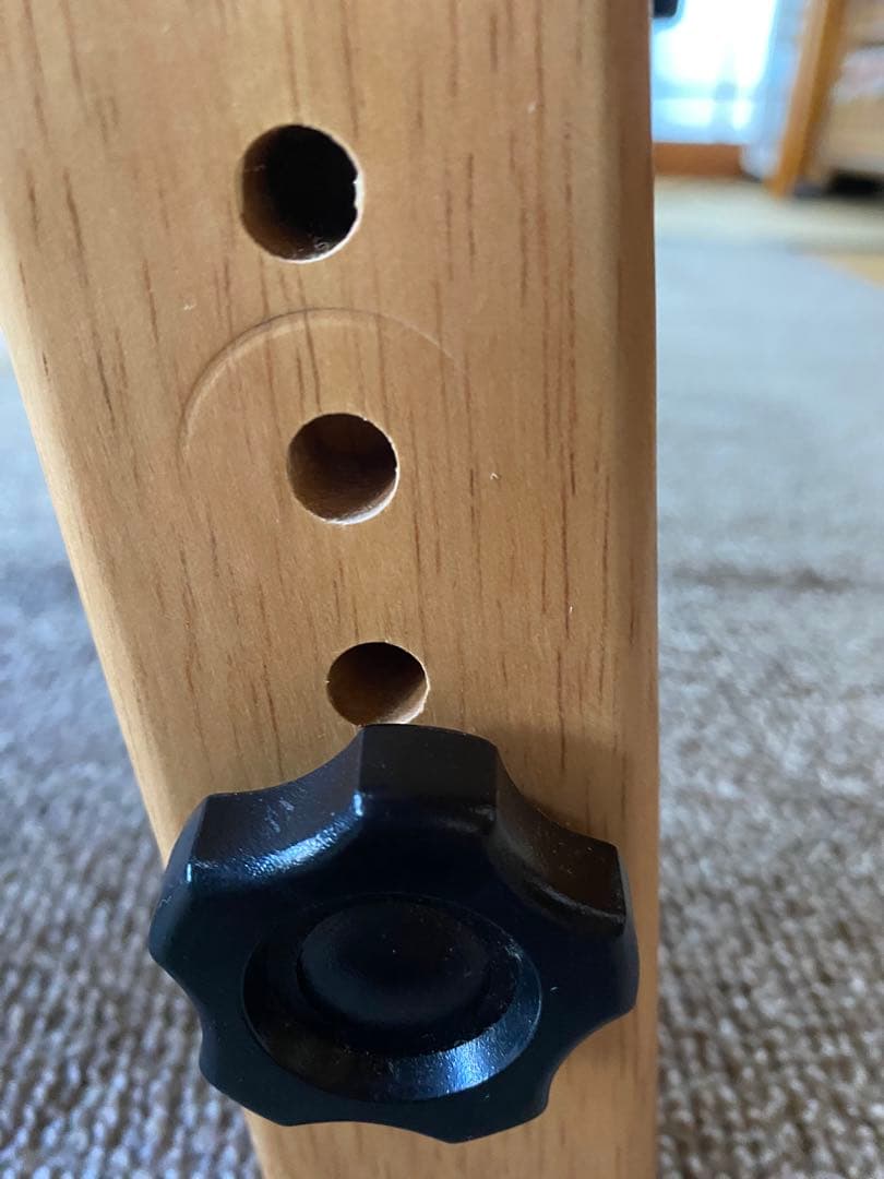 座位保持椅子　バンビーナチェア　М 赤　替えパーツ付き