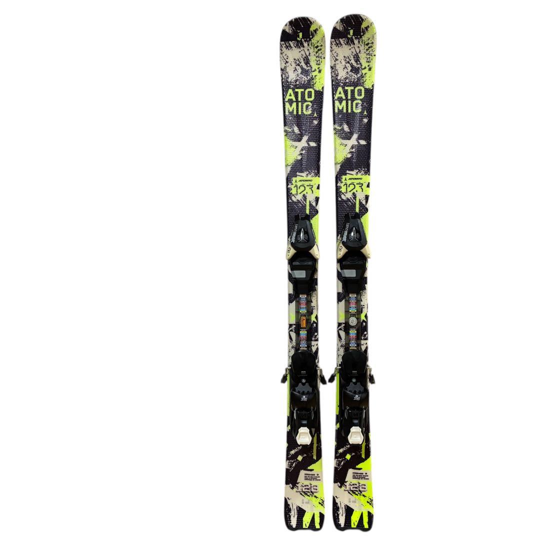 ATOMIC ミッドスキー 123cm ビンディング付 初心者向け
