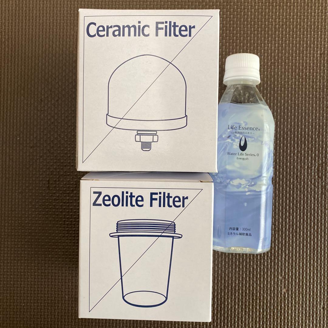 エコウォーターフィルター2種&ライフエッセンス300mlセット