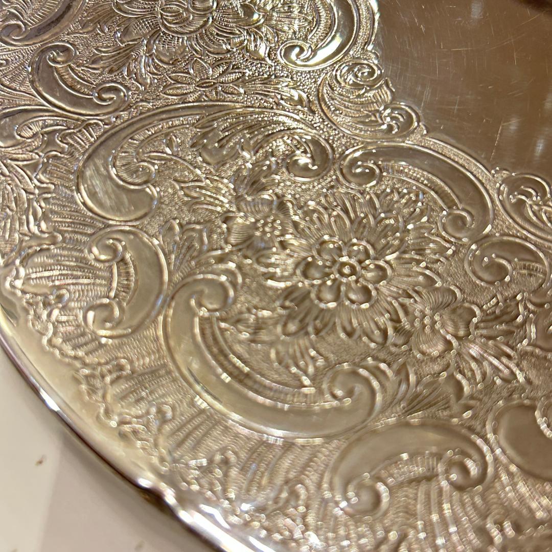 【アウトレット】♥Barker Ellis　シルバープレート　３枚セット