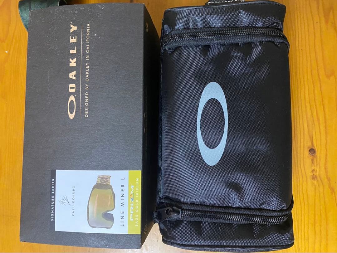 OAKLEY スノーゴーグル オレンジミラー　ラインマイナーL カズコクボモデル