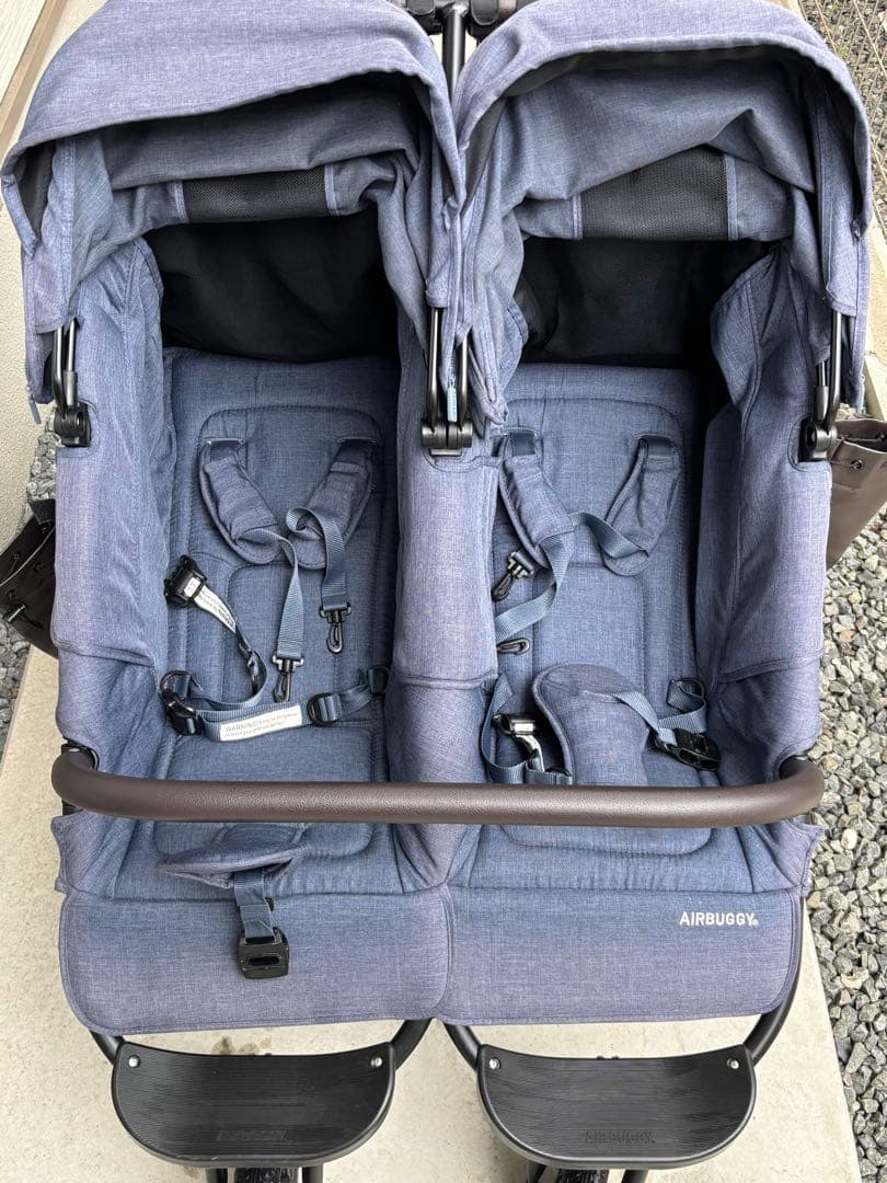 AIRBUGGY ココダブル　双子ベビーカー